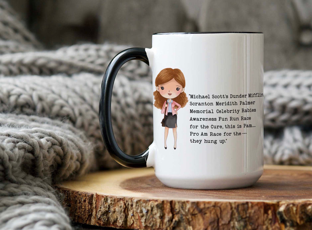 Tall (15 oz.) The Office Pam Quote Mug