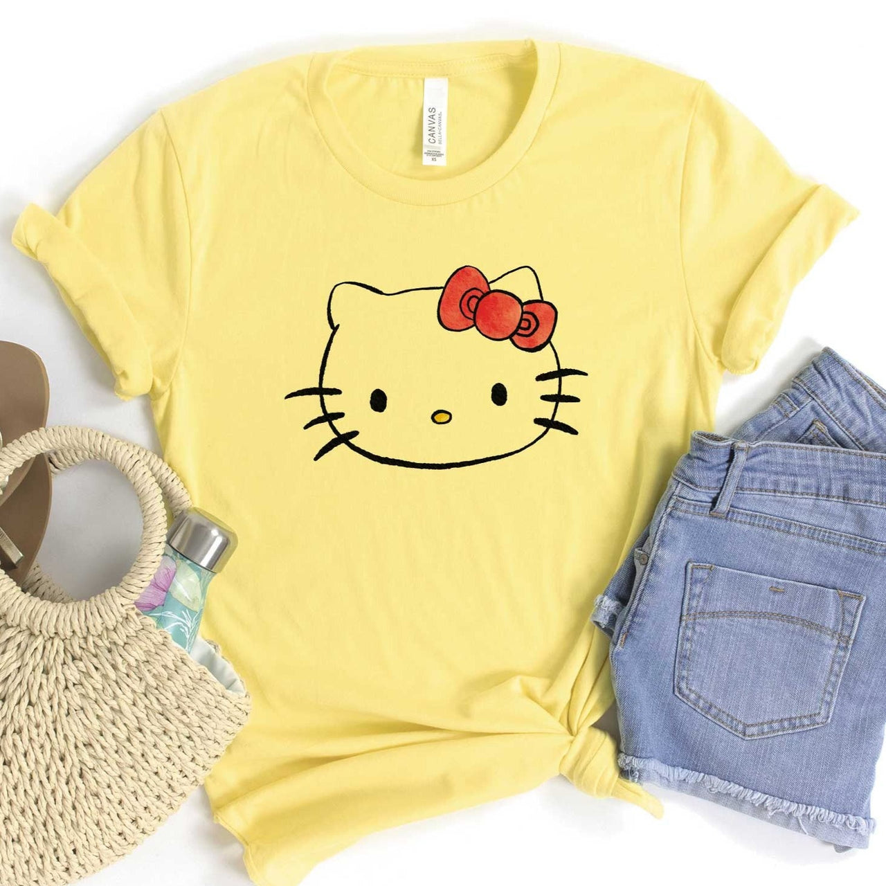 Hello Kitty Short-Sleeved Unisex Tee