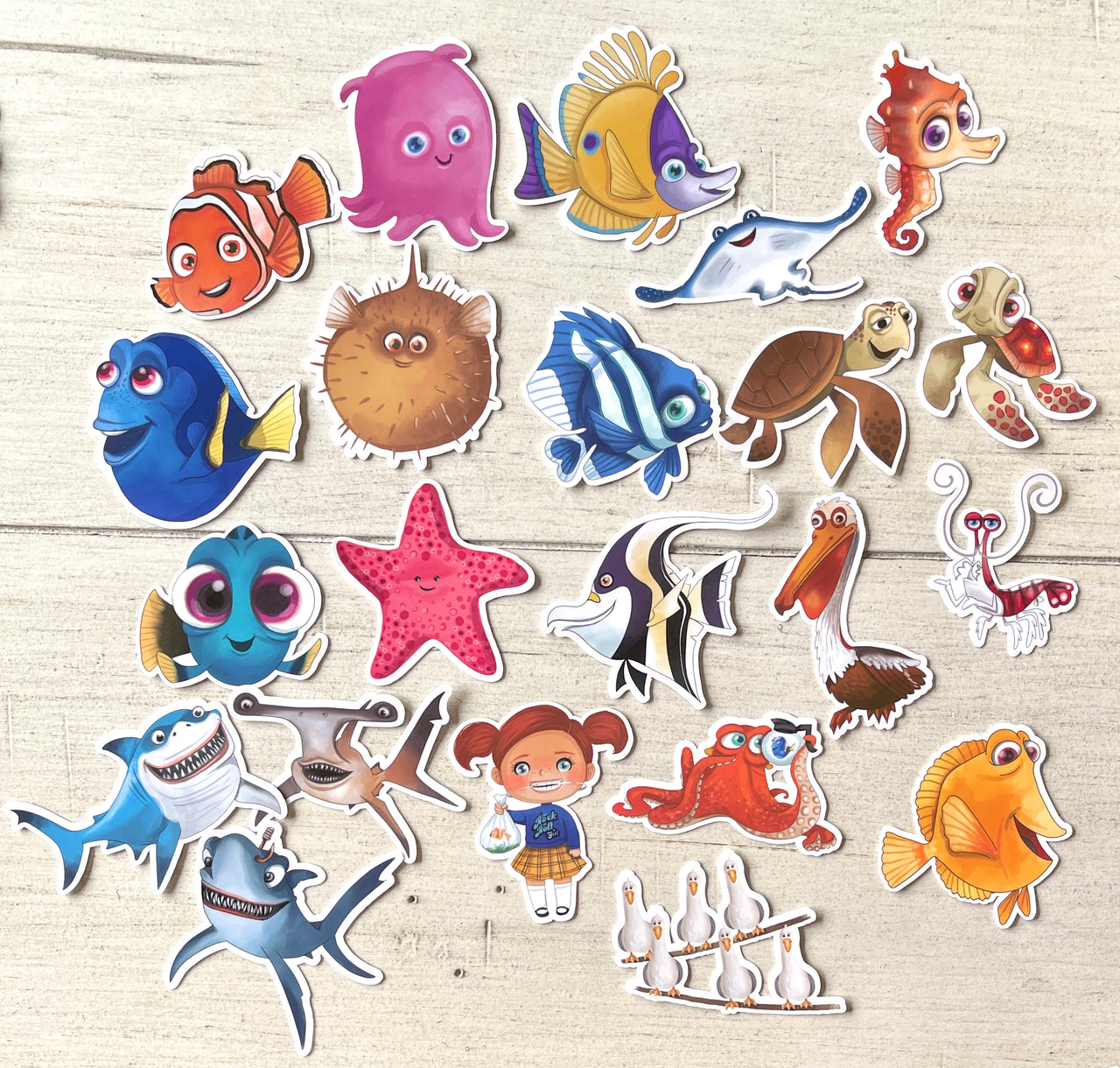 Nemo & Friends Stickers