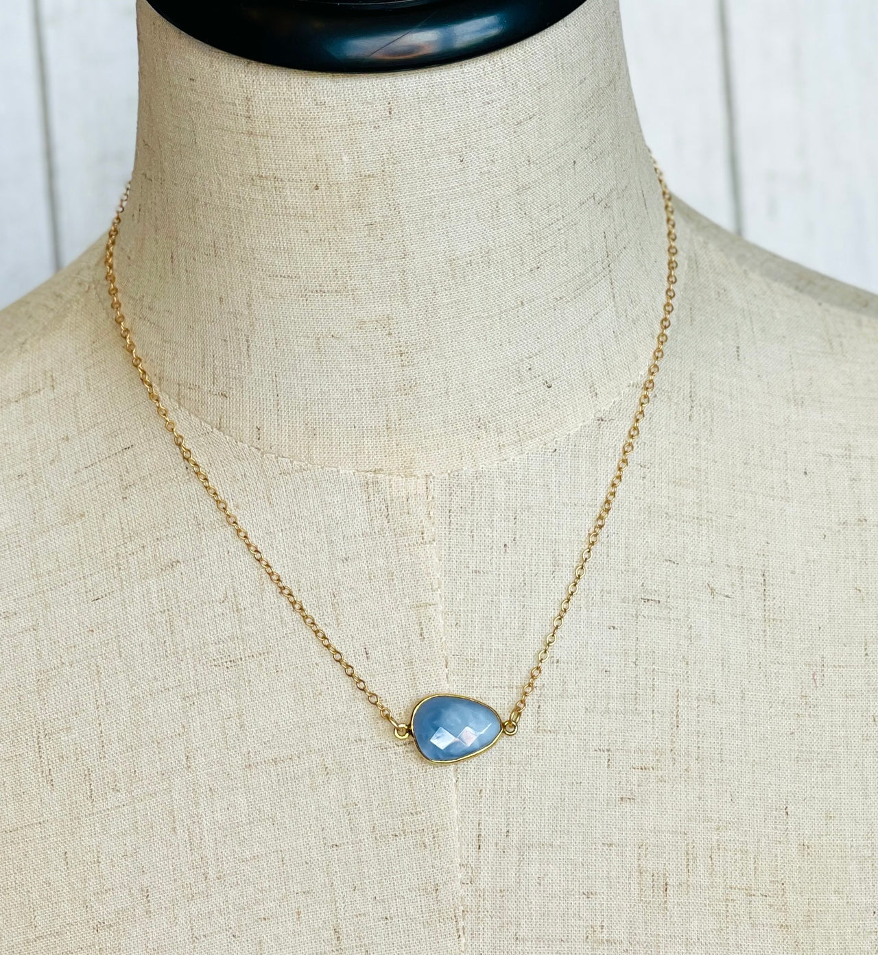 Blue Opal Necklace