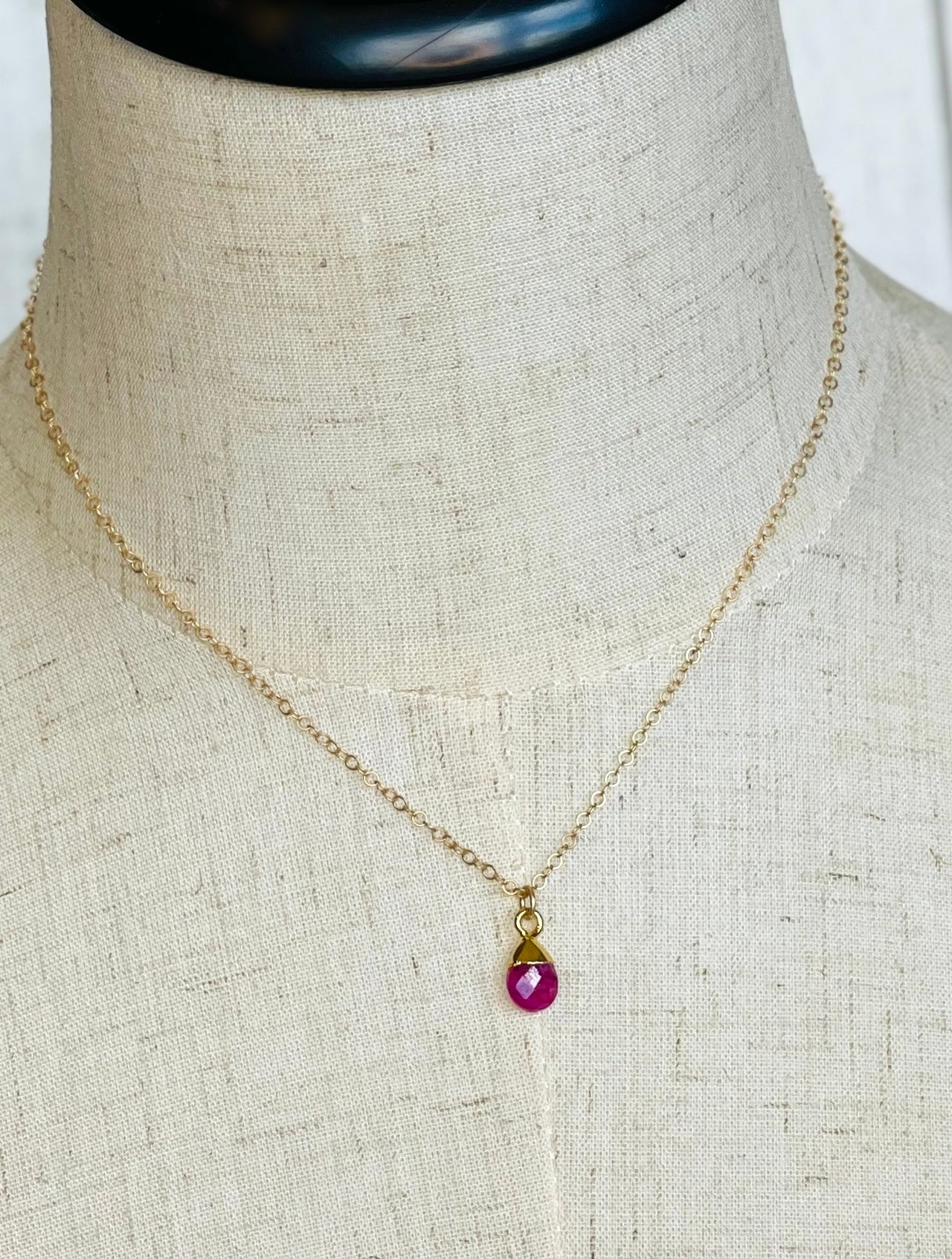 Sweet Ruby Necklace