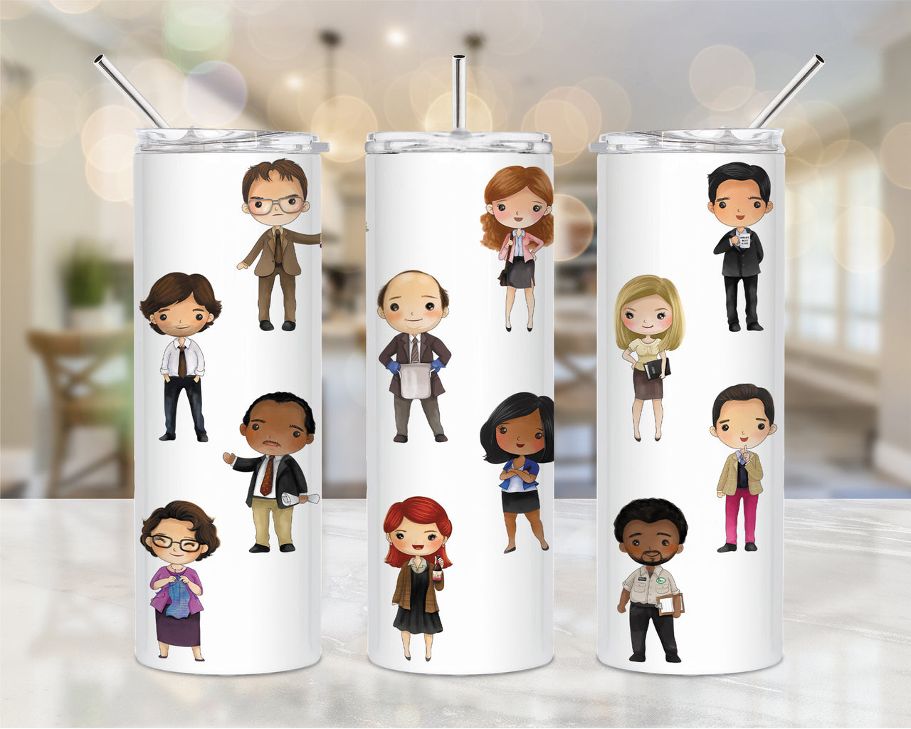 "The Office" Stainless Steel Tumblers