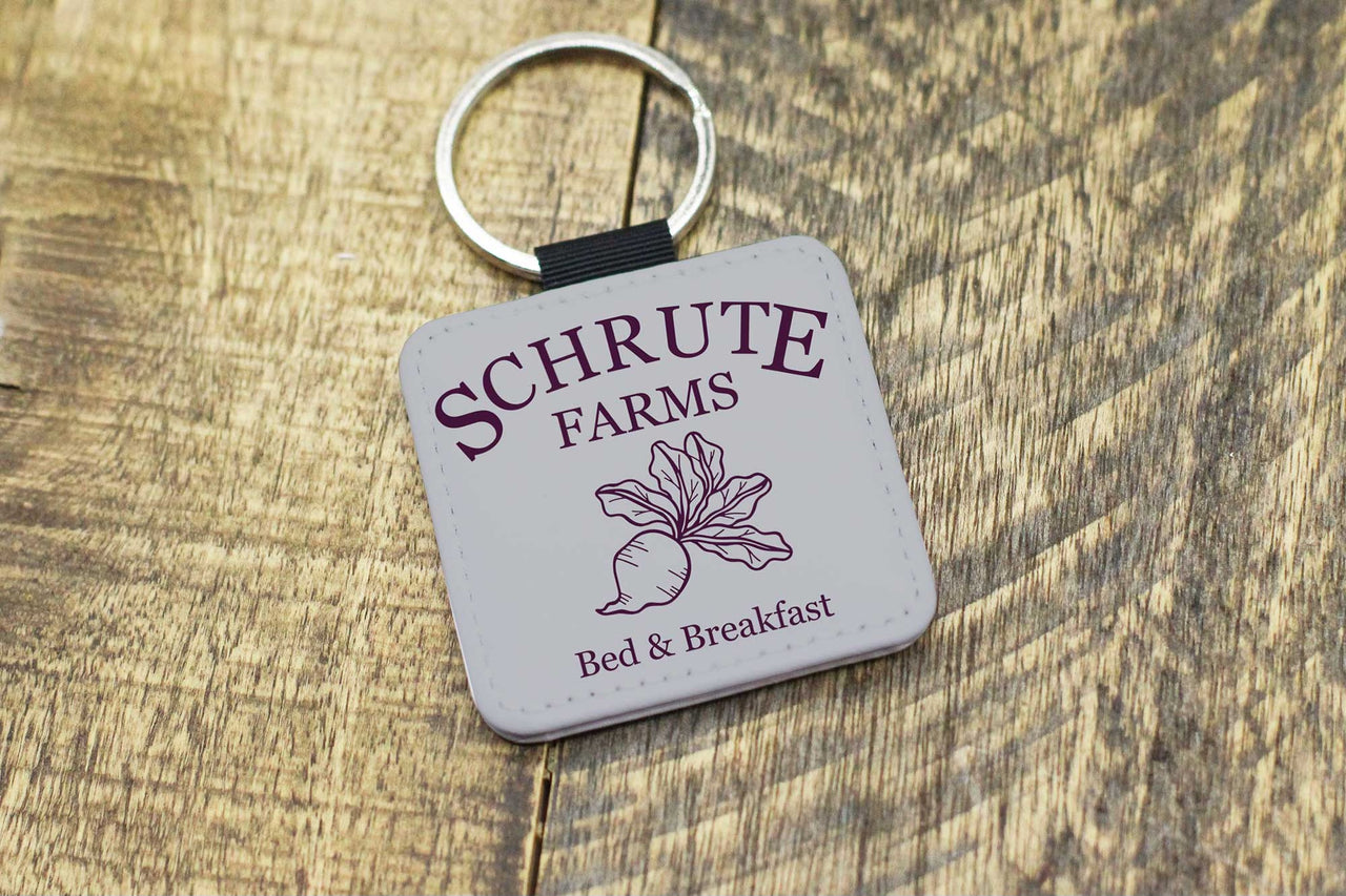 Schrute Farms Keychain